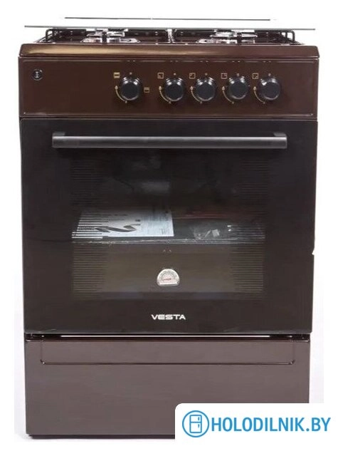 Кухонная плита VESTA Bergamo VGG 10-G (коричневый)
