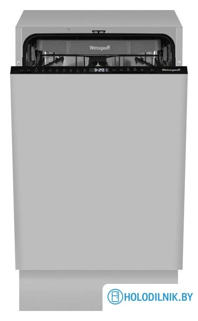 Встраиваемая посудомоечная машина Weissgauff BDW 4508 D Autoopen Infolight