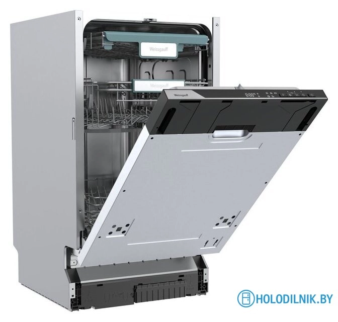 Встраиваемая посудомоечная машина Weissgauff BDW 4535 Autoopen Timer Floor