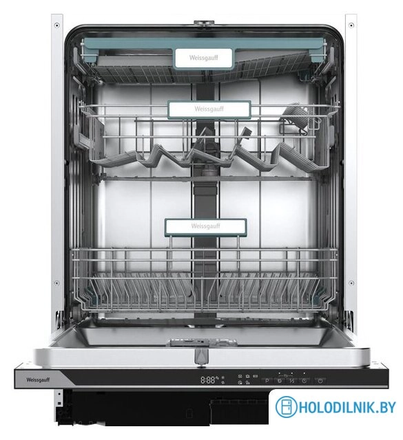 Встраиваемая посудомоечная машина Weissgauff BDW 6035 Autoopen Timer Floor