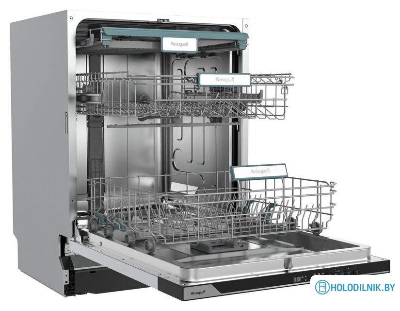 Встраиваемая посудомоечная машина Weissgauff BDW 6035 Autoopen Timer Floor