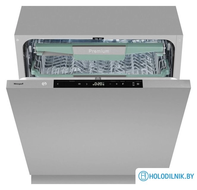 Встраиваемая посудомоечная машина Weissgauff BDW 6151 Inverter Touch AutoOpen Infolight