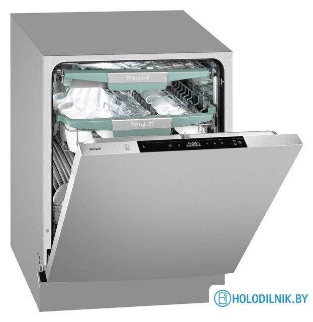 Встраиваемая посудомоечная машина Weissgauff BDW 6151 Inverter Touch AutoOpen Infolight