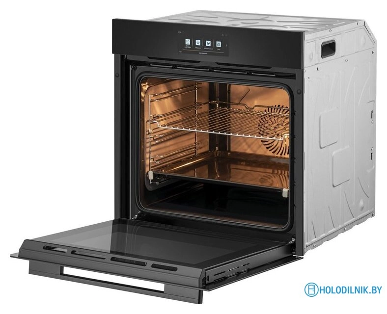 Электрический духовой шкаф Weissgauff EOM 899 Color Touch Black Matt