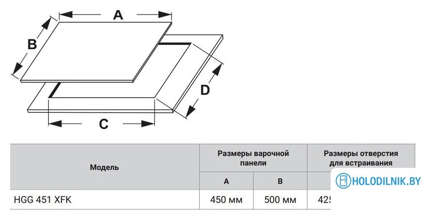 Варочная панель Weissgauff HGG 451 XFK