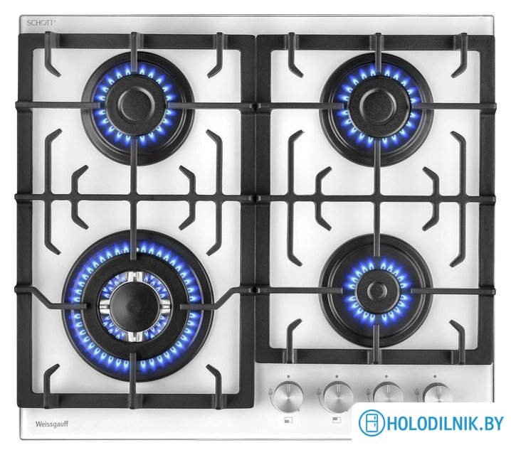 Варочная панель Weissgauff HGG 641 WGSV Nano Glass
