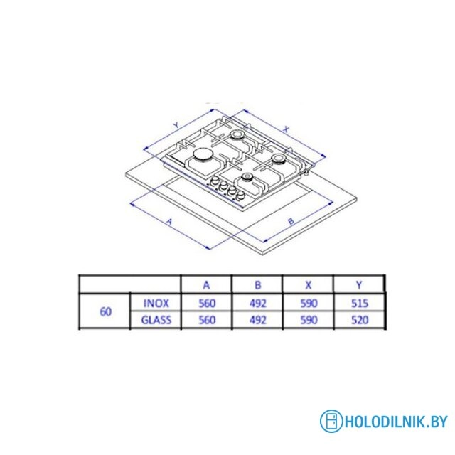 Варочная панель Weissgauff HGG 641 XB