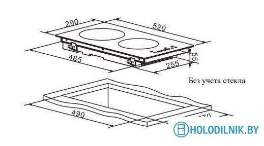 Варочная панель Weissgauff HI 32 WA
