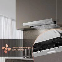 Кухонная вытяжка Weissgauff TEL 06 2M IX