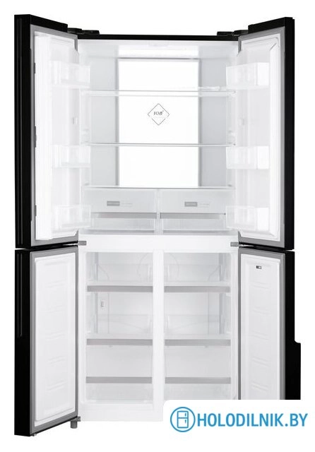 Четырёхдверный холодильник Weissgauff WCD 450 BG NoFrost Inverter