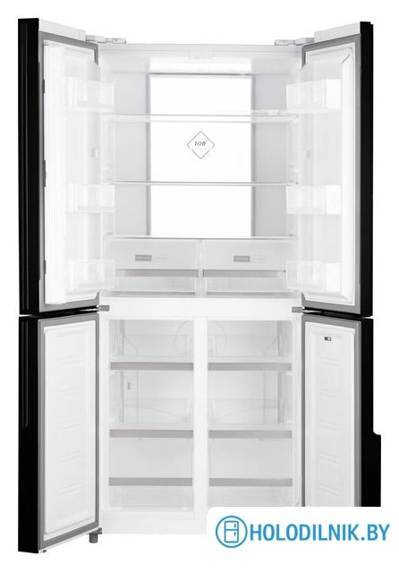 Четырёхдверный холодильник Weissgauff WCD 450 WG NoFrost Inverter