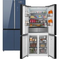 Холодильник side by side Weissgauff WCD 590 Nofrost Inverter Premium Biofresh Blue Glass