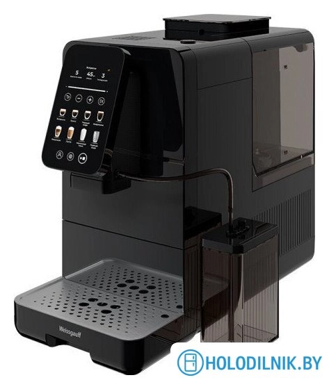 Кофемашина Weissgauff WCM-345 Automatic ColorTouch Cappuccino Nero
