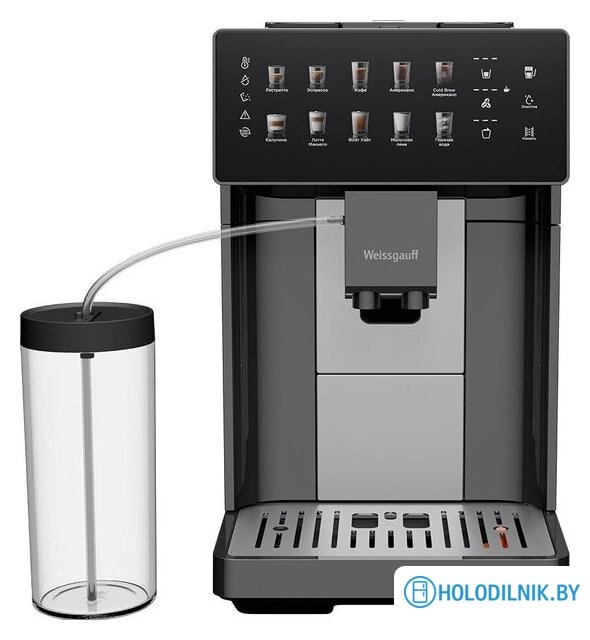 Кофемашина Weissgauff WCM-365 Automatic ColorTouch Cappuccino Nero