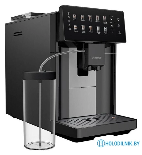Кофемашина Weissgauff WCM-365 Automatic ColorTouch Cappuccino Nero