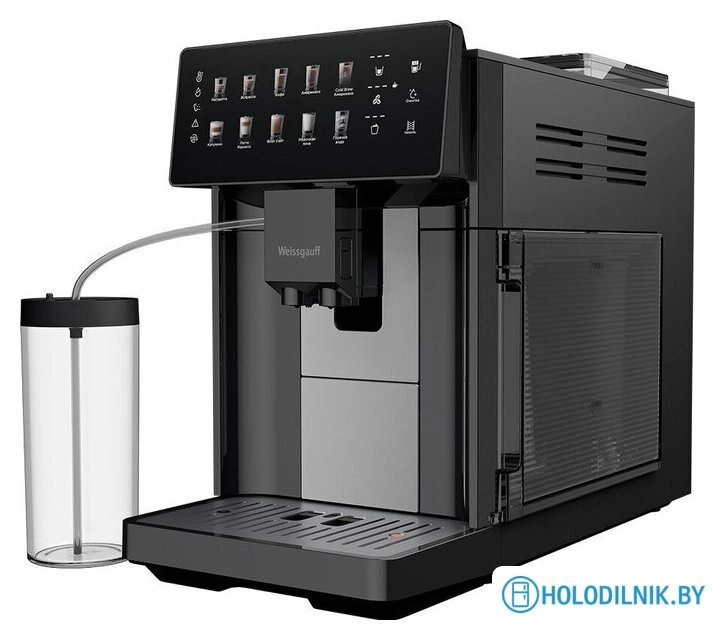 Кофемашина Weissgauff WCM-365 Automatic ColorTouch Cappuccino Nero