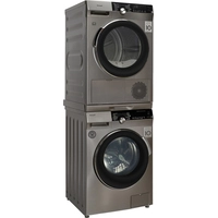 Сушильная машина Weissgauff WD 599 DC Inverter Heat Pump (серебристый)