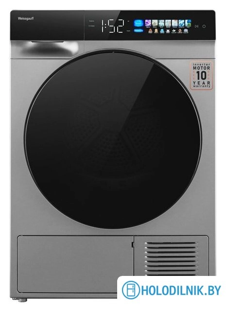 Сушильная машина Weissgauff WD 998 Heat Pump Full Touch Silver