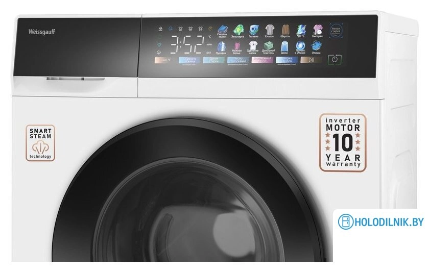 Стиральная машина Weissgauff WM 39107 Full Touch Inverter Steam