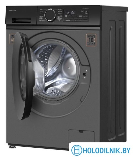 Стиральная машина Weissgauff WM 48128 Inverter Steam Grey