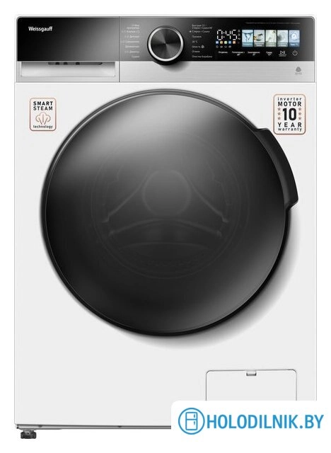 Стирально-сушильная машина Weissgauff WMD 45148 Color Touch Inverter Steam