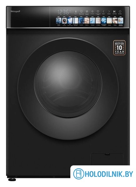 Стирально-сушильная машина Weissgauff WMD 59211 Touch Inverter Matt Black