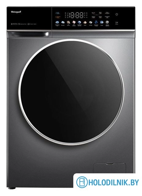 Стирально-сушильная машина Weissgauff WMD 62210 Direct Drive Touch Inverter Steam Grey