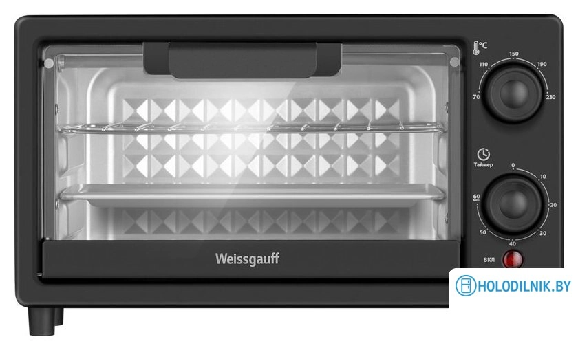 Мини-печь Weissgauff WMR 10 Black