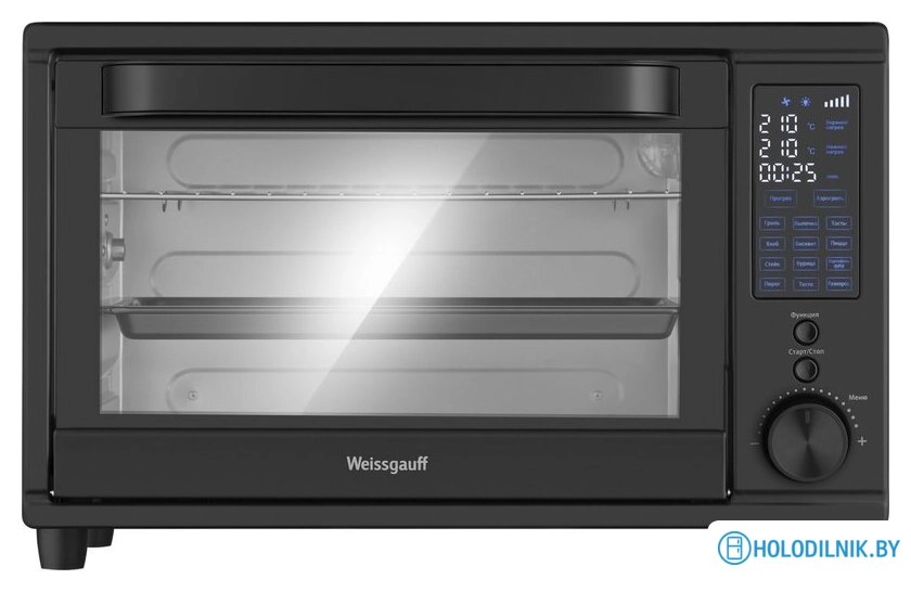 Мини-печь Weissgauff WMR 28 Air Fry Black