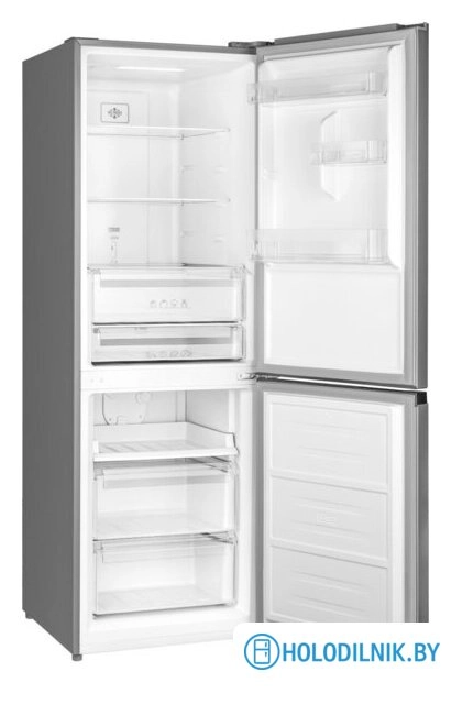 Холодильник Weissgauff WRK 185 Total NoFrost Inverter Inox