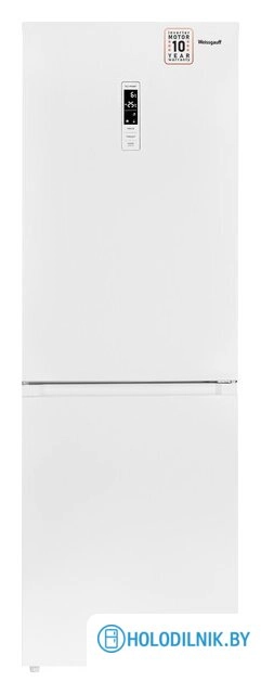Холодильник Weissgauff WRK 185 Total NoFrost Inverter White