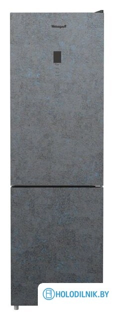 Холодильник Weissgauff WRK 195 D Full NoFrost Rock Glass