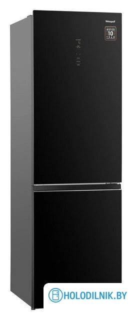 Холодильник Weissgauff WRK 2000 Total NoFrost Inverter Black Glass
