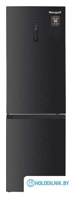 Холодильник Weissgauff WRK 2000 Total NoFrost Inverter Black Inox