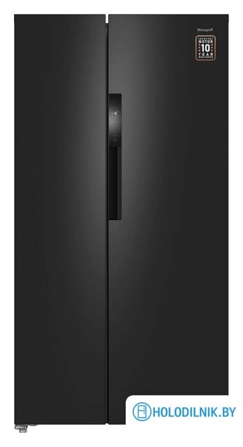 Холодильник side by side Weissgauff WSBS 550 Built-in NoFrost Inverter Black