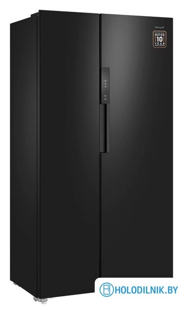 Холодильник side by side Weissgauff WSBS 550 Built-in NoFrost Inverter Black