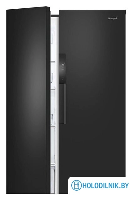 Холодильник side by side Weissgauff WSBS 550 Built-in NoFrost Inverter Black