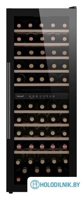 Винный шкаф Weissgauff WWC-77 DB DualZone