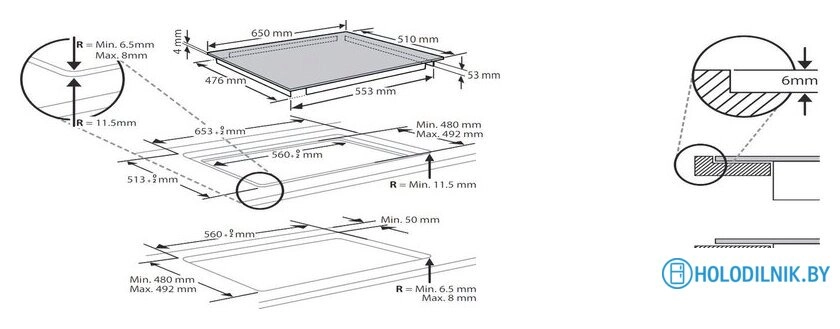 Варочная панель Whirlpool SMP 658C/BT/IXL