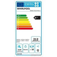 Встраиваемая посудомоечная машина Whirlpool WSIO 3T223 PCE X
