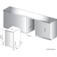Встраиваемая посудомоечная машина Whirlpool WSIP 4O33 PFE