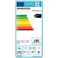 Встраиваемая посудомоечная машина Whirlpool WSIP 4O33 PFE