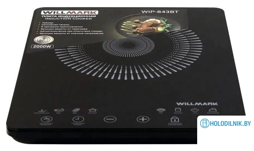 Настольная плита Willmark WIP-843BT