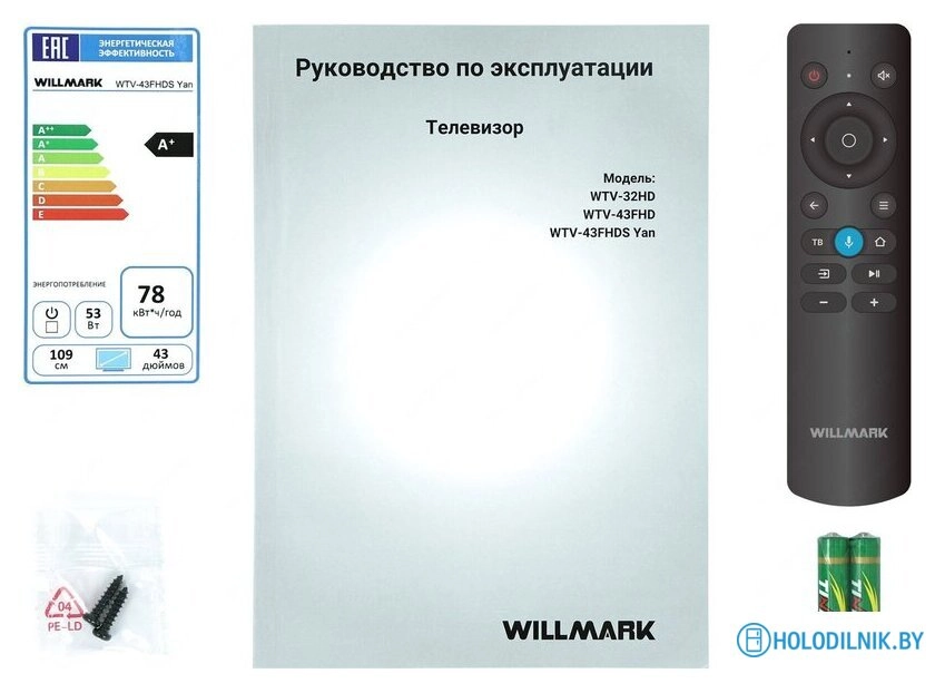 Телевизор Willmark WTV-43FHDS Yandex