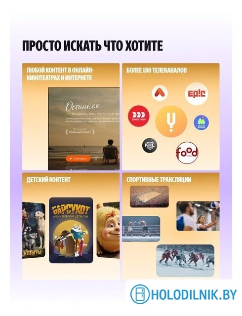 Телевизор Яндекс ТВ Станция Бейсик с Алисой 43 YNDX-00074B