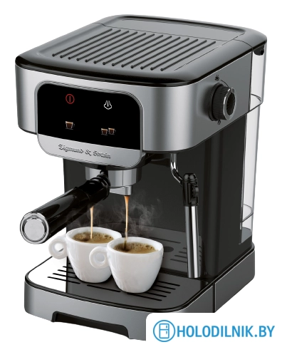 Рожковая кофеварка Zigmund & Shtain Al caffe ZCM-881