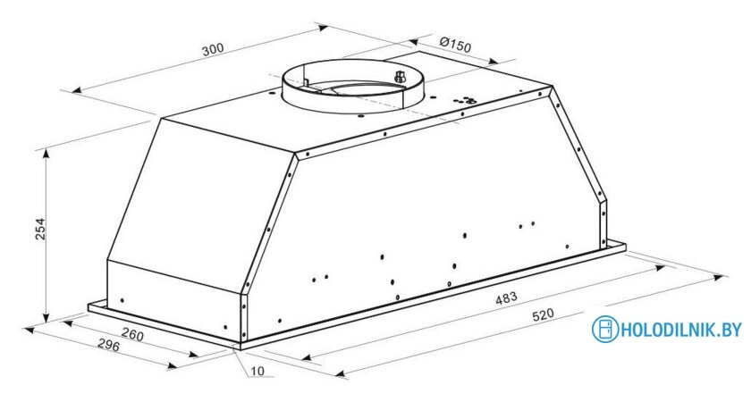 Кухонная вытяжка Zigmund & Shtain K 016.5 W