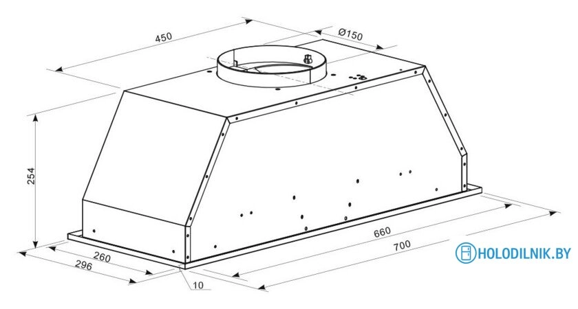 Кухонная вытяжка Zigmund & Shtain K 016.7 S