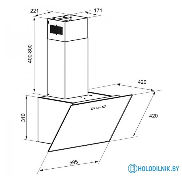 Кухонная вытяжка Zigmund & Shtain K 149.6 W