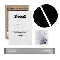 Кухонная вытяжка ZorG Alma 1080 60 S (белый)